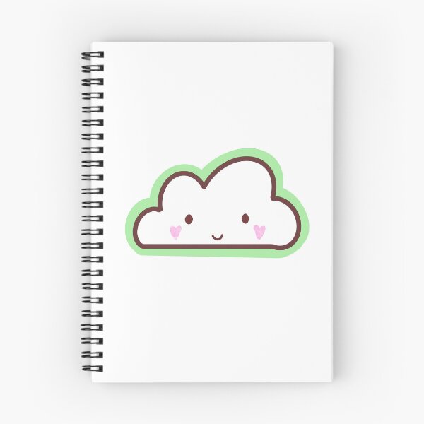 Item preview, cute green cloud smile designed and sold by harriiiboo.