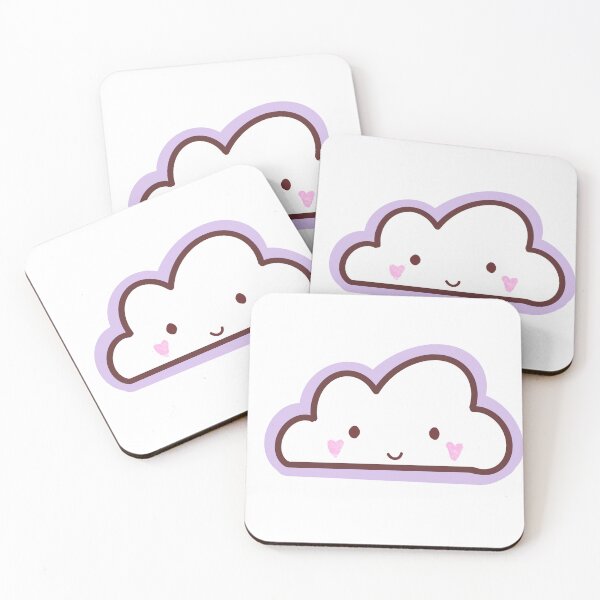 Item preview, cute purple cloud smile designed and sold by harriiiboo.