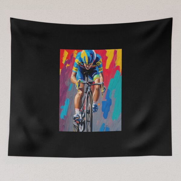 Item preview, Thrilling Cycling Adventure - Sepp Kuss designed and sold by ClarenceGarza.