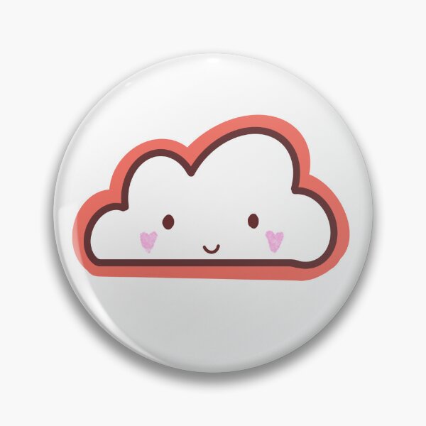 Item preview, cute red cloud smile designed and sold by harriiiboo.