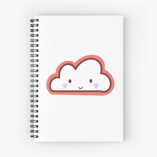 Item preview, cute red cloud smile designed and sold by harriiiboo.