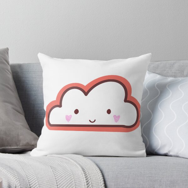 Item preview, cute red cloud smile designed and sold by harriiiboo.