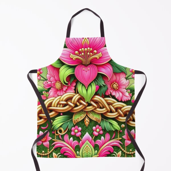 Item preview, Luxury Floral Chain Digital Art designed and sold by mymagicstoreus.