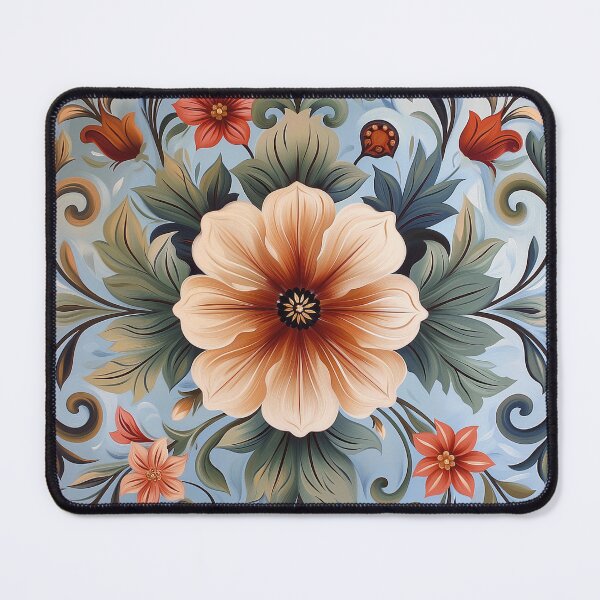 Item preview, Norwegian Rosemaling-Oil On Canvas #31 designed and sold by Gypsykiss.