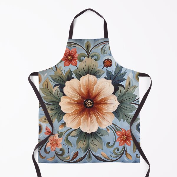 Item preview, Norwegian Rosemaling-Oil On Canvas #31 designed and sold by Gypsykiss.
