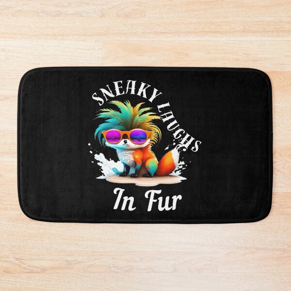 Item preview, Sneaky Laughs in Fur designed and sold by FoxVibes.