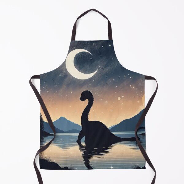Item preview, Crescent Moon Nessie (Full Image) designed and sold by CryptidNation.