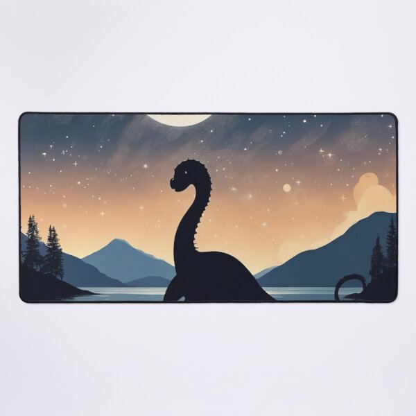 Item preview, Crescent Moon Nessie (Full Image) designed and sold by CryptidNation.