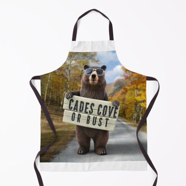 Item preview, Cades Cove or Bust Hitchhiking Bear designed and sold by gotops12.