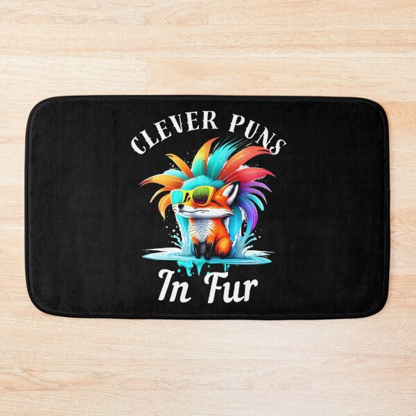 Item preview, Clever Puns in Fur designed and sold by FoxVibes.