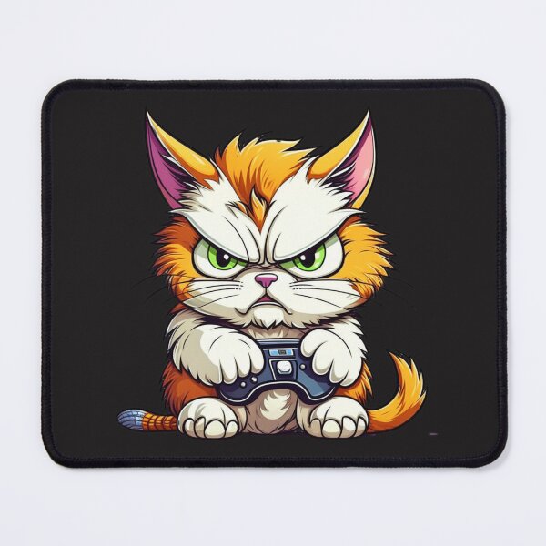 Item preview, Angry Gamer Kitty designed and sold by AnalajiaDesigns.