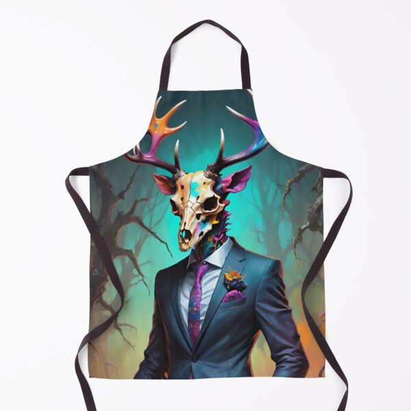 Item preview, Dapper Undead Deer designed and sold by 3hornCreations.