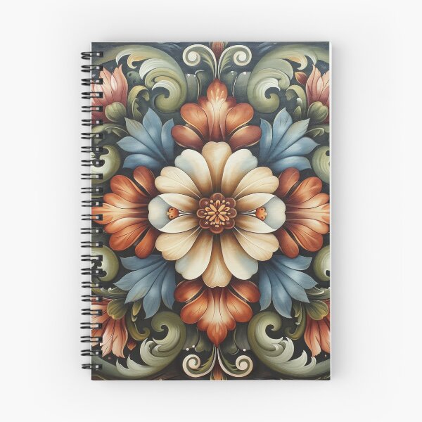 Artikelvorschau, Norwegisches Rosemaling-Öl auf Leinwand #33 entworfen und verkauft von Gypsykiss.