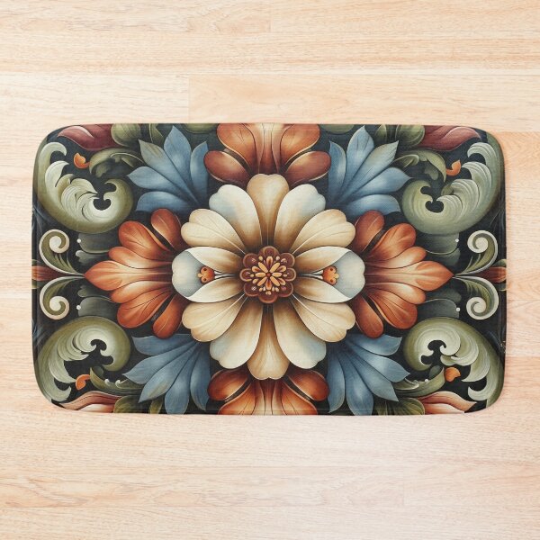 Item preview, Norwegian Rosemaling-Oil On Canvas #33 designed and sold by Gypsykiss.