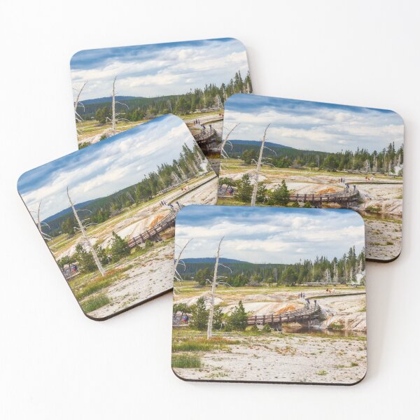 Item preview, Yellowstone National Park, geyser basin designed and sold by Travelways.