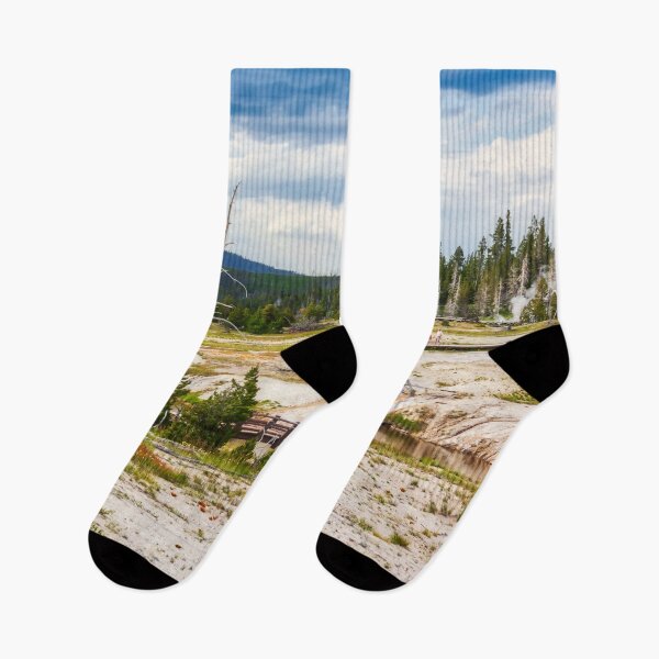 Item preview, Yellowstone National Park, geyser basin designed and sold by Travelways.