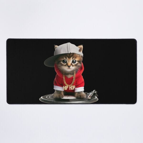 Item preview, Hip Hop Cat - Funny and Cute Animal Design designed and sold by joyfulcow.