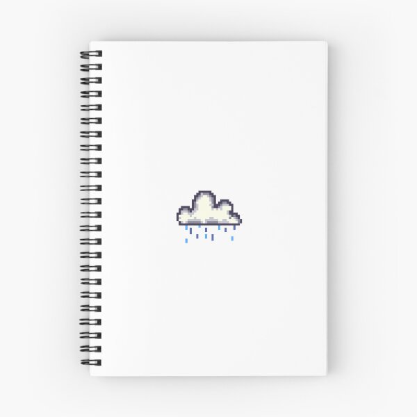 Item preview, rainy pixel cloud art designed and sold by harriiiboo.