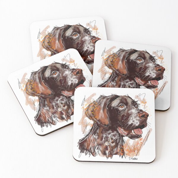 Item preview, German Shorthaired Pointer designed and sold by TraceyMackieArt.