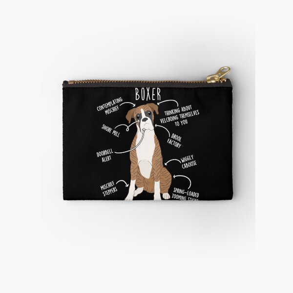Item preview, Boxer Dog Brindle Anatomy designed and sold by Clara Hollins.