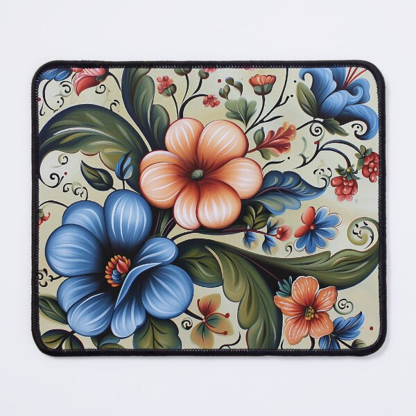 Item preview, Norwegian Rosemaling-Oil On Canvas #35 designed and sold by Gypsykiss.