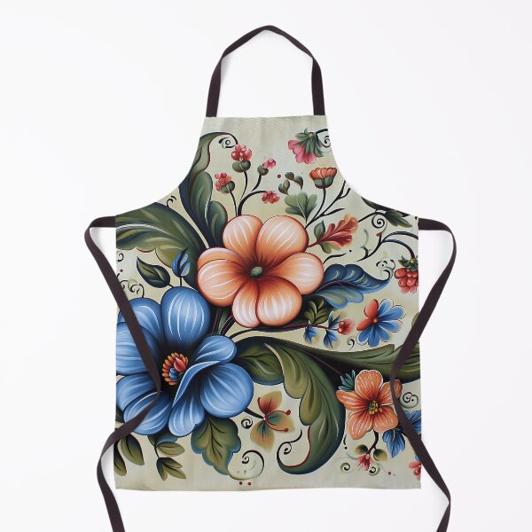 Item preview, Norwegian Rosemaling-Oil On Canvas #35 designed and sold by Gypsykiss.