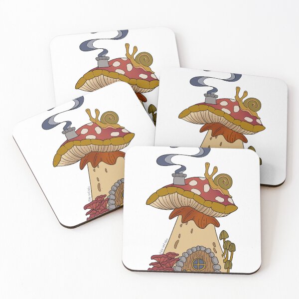 Item preview, Mushroom House designed and sold by inkandashe.