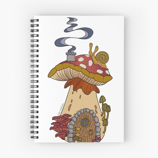 Item preview, Mushroom House designed and sold by inkandashe.