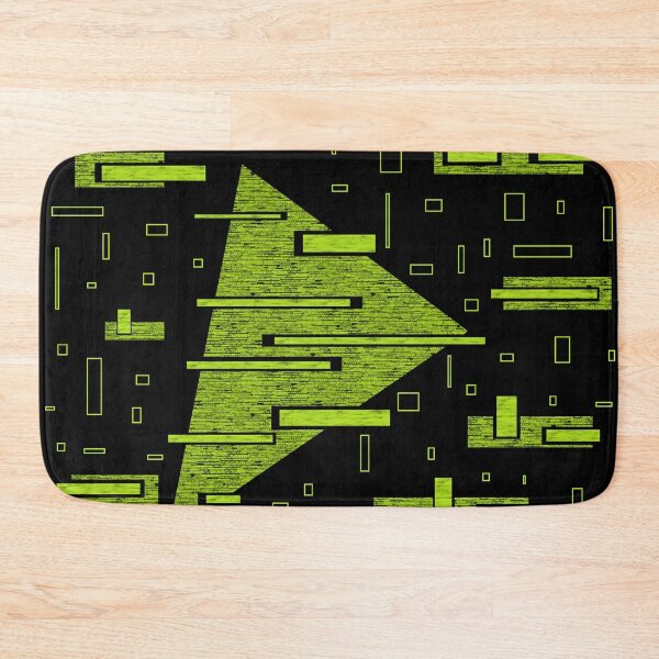 Item preview, Green abstract geometry designed and sold by SimiDach.