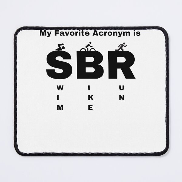 Item preview, SBR - Swim Bike Run Shirt - Triathlon Shirt - I don't Try, I Tri - Swim, Bike, Run designed and sold by RevitaLife.