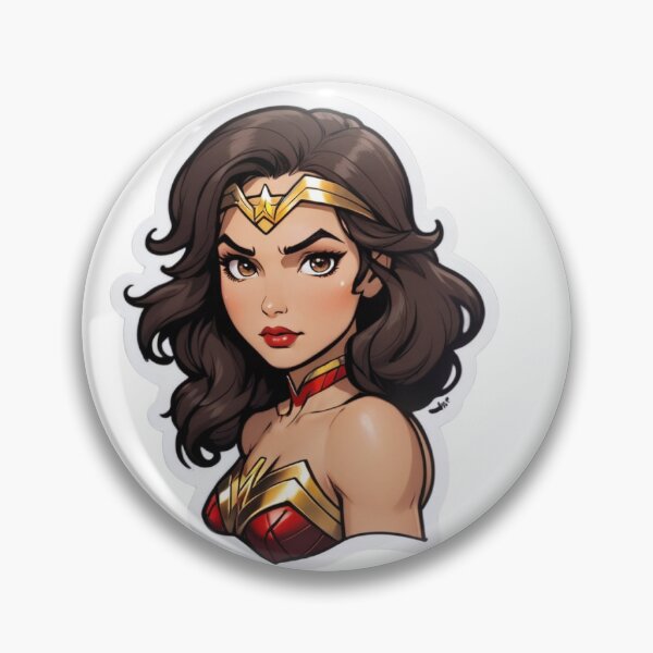 Item preview, Sticker Heroe Woman  designed and sold by wvinic63.