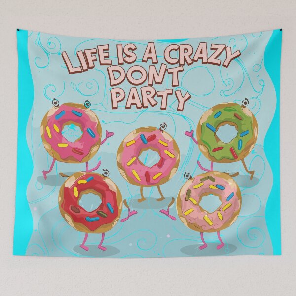 Item preview, Life is a Crazy Dont Party designed and sold by EnigmaGallery.