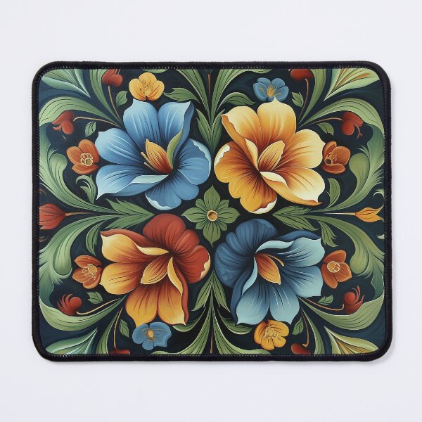 Item preview, Norwegian Rosemaling-Oil On Canvas #36 designed and sold by Gypsykiss.