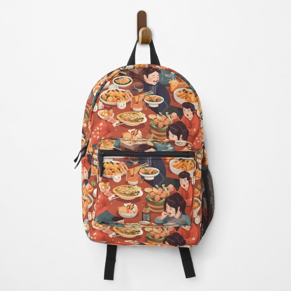 Item preview, Family Enjoying Abundant Chinese New Year Feast designed and sold by sample325.