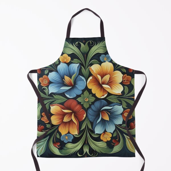 Item preview, Norwegian Rosemaling-Oil On Canvas #36 designed and sold by Gypsykiss.
