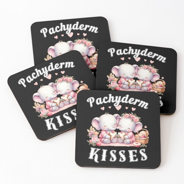 Item preview, Pachyderm Kisses designed and sold by ElephantVibes.