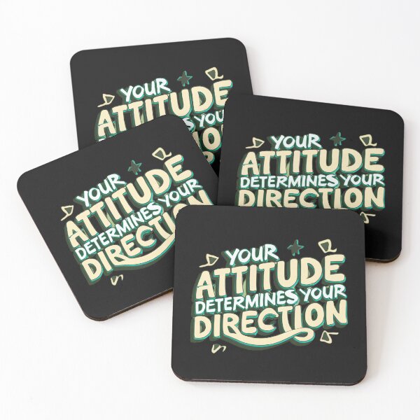 Item preview, Your Attitude Determines Your Direction designed and sold by MillenniumDrip.