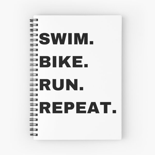 Item preview, Triathlon Shirt - Swim. Bike. Run. Repeat. - Swim, Bike, Run designed and sold by RevitaLife.