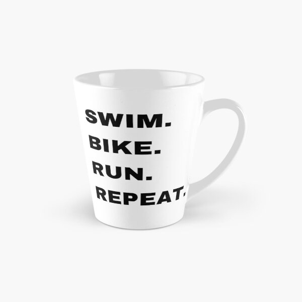 Item preview, Triathlon Shirt - Swim. Bike. Run. Repeat. - Swim, Bike, Run designed and sold by RevitaLife.