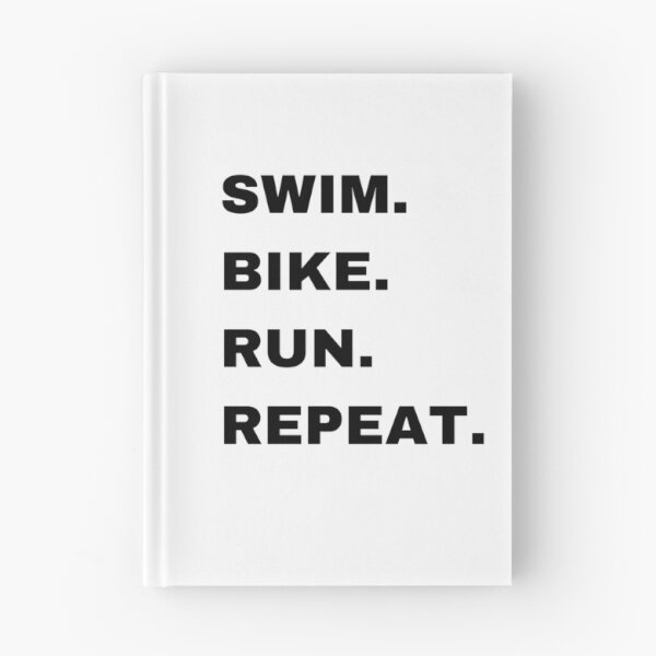 Item preview, Triathlon Shirt - Swim. Bike. Run. Repeat. - Swim, Bike, Run designed and sold by RevitaLife.