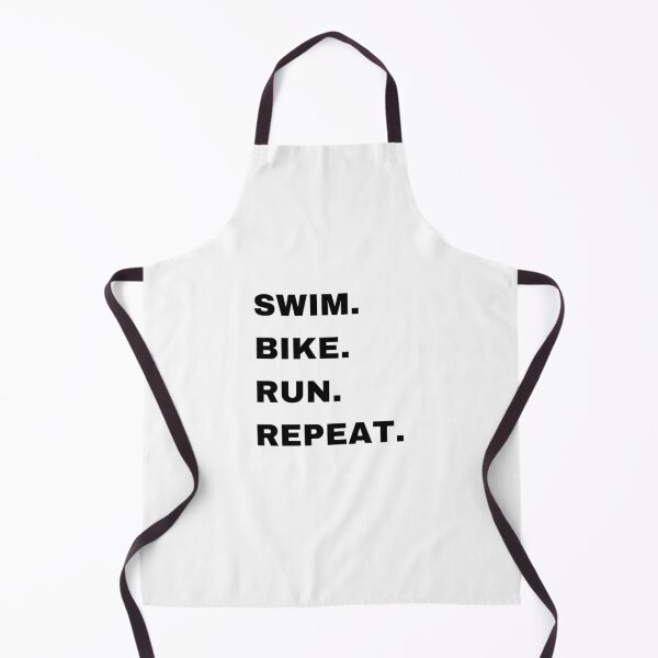 Item preview, Triathlon Shirt - Swim. Bike. Run. Repeat. - Swim, Bike, Run designed and sold by RevitaLife.