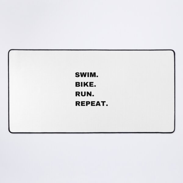 Item preview, Triathlon Shirt - Swim. Bike. Run. Repeat. - Swim, Bike, Run designed and sold by RevitaLife.