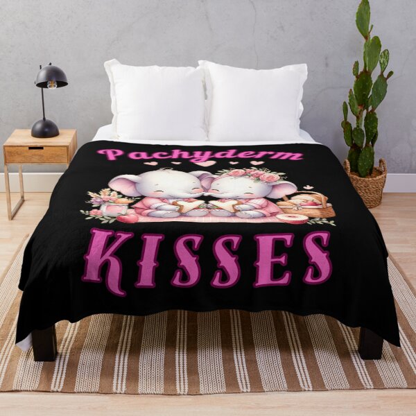 Item preview, Pachyderm Kisses. colorful elephant designed and sold by ElephantVibes.