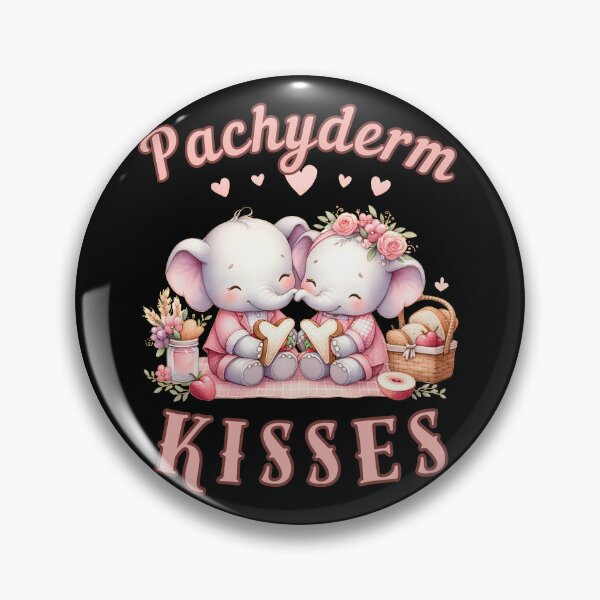 Item preview, Pachyderm Kisses. elephant head designed and sold by ElephantVibes.