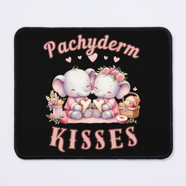 Item preview, Pachyderm Kisses. elephant head designed and sold by ElephantVibes.