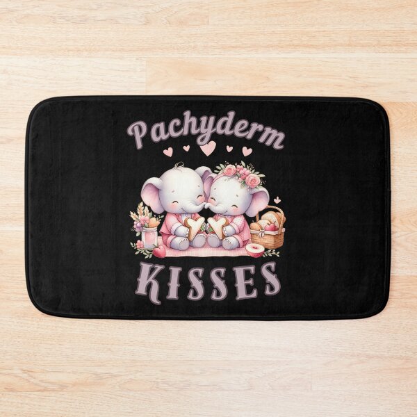 Item preview, Pachyderm Kisses. elephant face designed and sold by ElephantVibes.