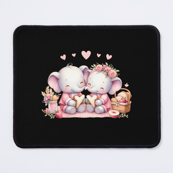 Item preview, Valentine Elephant designed and sold by ElephantVibes.