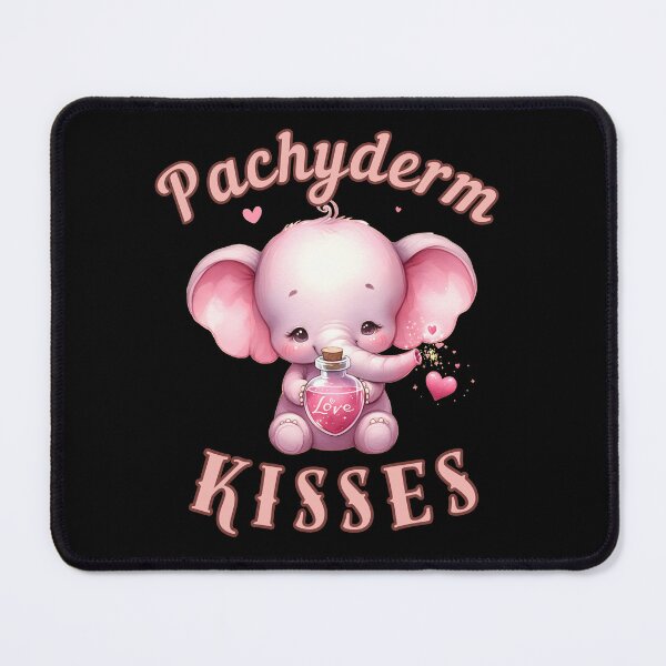 Item preview, Pachyderm Kisses. elephant saying designed and sold by ElephantVibes.
