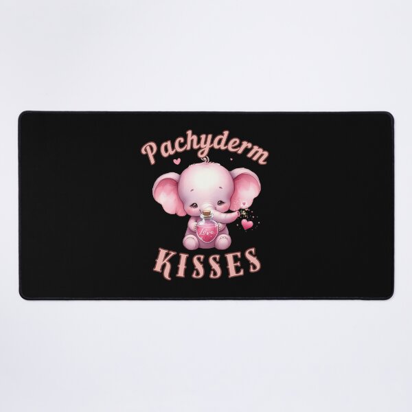 Item preview, Pachyderm Kisses. elephant saying designed and sold by ElephantVibes.
