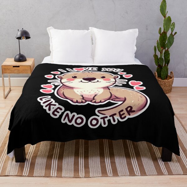 Item preview, I Love You Like No Otter designed and sold by GFamilyC.